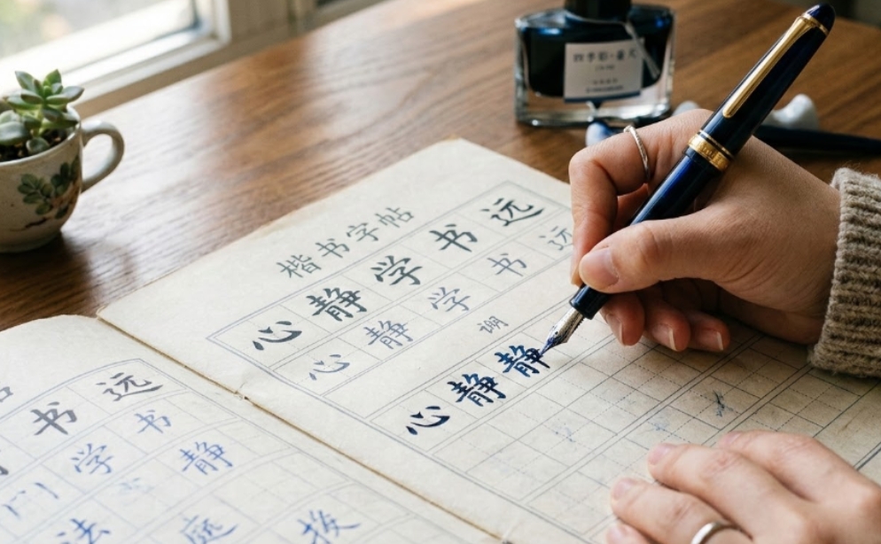 练字场景图